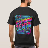 ゲーミング天頂 Tシャツ (裏面)