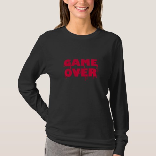 ゲーミング賭博ゲームコントローラ上のゲームゲームゲーム Tシャツ (正面)