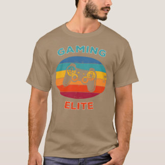 ゲーミング エリート ゲーマー プレイ ビデオ ゲーム コンソール ギフト g tシャツ