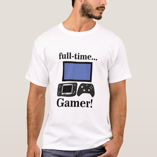 ゲーミング ガーマー 笑える Tシャツ (正面)