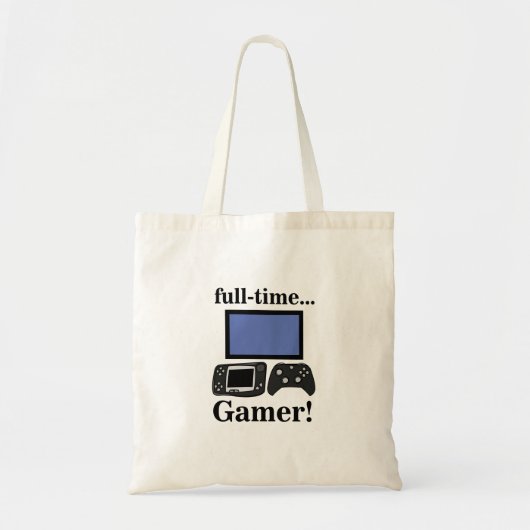 ゲーミング ゲーマー おもしろ トートバッグ (正面)