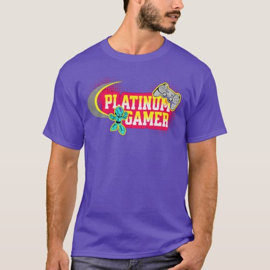 ゲーミング プラチナゲーマー ファミリー Tシャツ (正面)