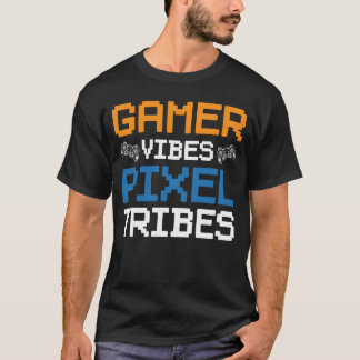 ゲーミング ヴァイブス Pielribes 少年 男の子 Tシャツ