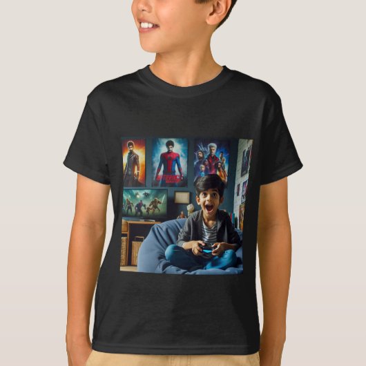 ゲーミングsagaTシャツ Tシャツ (正面)