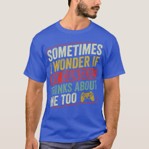 ゲームおもしろいコンソールのビデオゲーム Tシャツ
