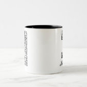 ゲームおもしろい用ゲーマー引用文おたくビデオゲームギーク ツートーンマグカップ (中央)