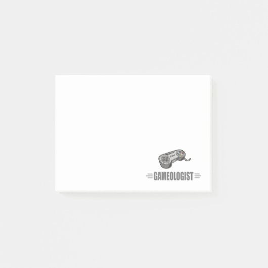 ゲームおもしろい ポストイット (正面)