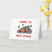 ゲームがピクセル化されたビデオゲーム上にない カード (黄色い花)