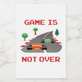 ゲームがピクセル化されたビデオゲーム上にない フードラベル (シングルラベル)