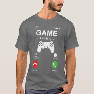 ゲームが呼んでいる おもしろゲーマー ビデオゲーム ゲーマー 男性 Tシャツ