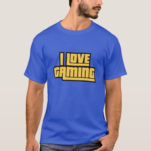 ゲームが大好き Tシャツ (正面)