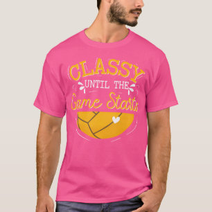 ゲームが始まるまで古典的な水球ゲームの日W Tシャツ