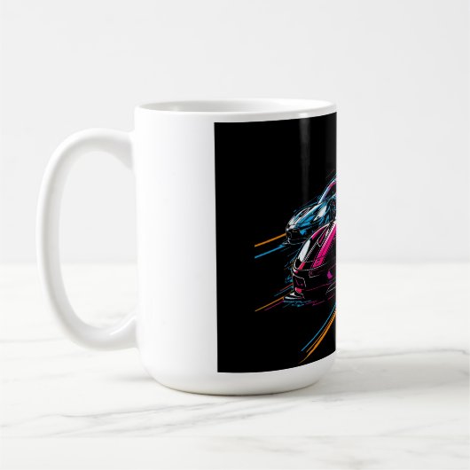 ゲームが始まる コーヒーマグカップ (左)