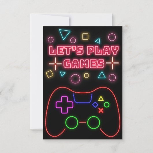 ゲームが楽遊しむ 出欠カード (正面)