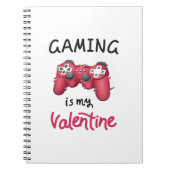 ゲームが私のバレンタイン ノートブック (正面)