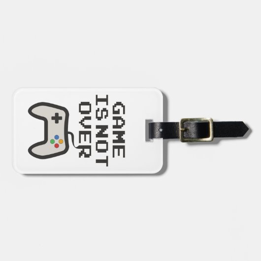 ゲームが終了していない ラゲッジタグ (正面横)