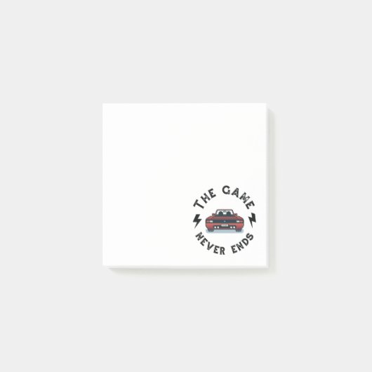 ゲームが終了しない ポストイット (正面)