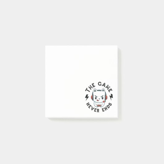 ゲームが終了しない ポストイット (正面)