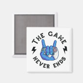 ゲームが終了しない マグネット (正面/裏面)