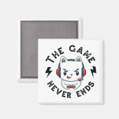 ゲームが終了しない マグネット (正面/裏面)