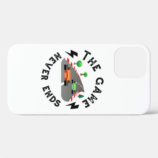 ゲームが終了しない Case-Mate iPhoneケース (裏面 (横))
