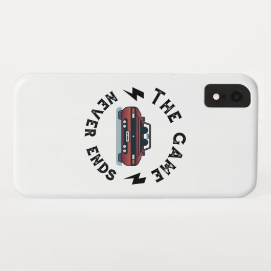 ゲームが終了しない Case-Mate iPhoneケース (裏面(横))