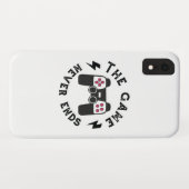 ゲームが終了しない Case-Mate iPhoneケース (裏面(横))