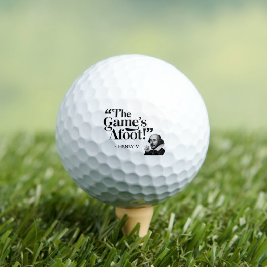ゲームが進行中だ！ – ゴルファーモダンスワッグ ゴルフボール (インサイチュ 木)