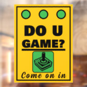ゲームする? ウィンドウサイン (シート2)