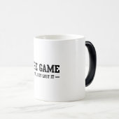 ゲームちょうどそれを失った モーフィングマグカップ (正面右)