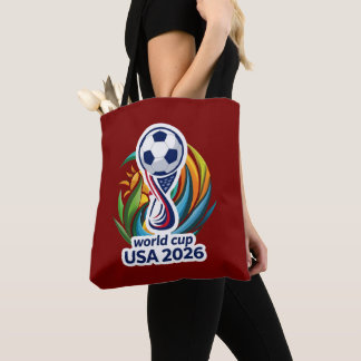 ゲームでひとつになる: 2026サッカー祝祭デザイン トートバッグ