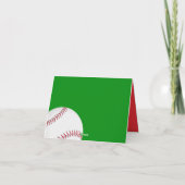 ゲームで最高の野球の特別なギフト カード (裏面)