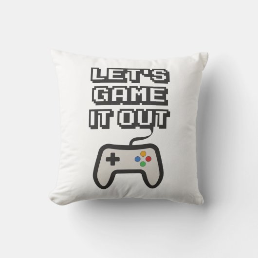 ゲームで遊ぼう クッション (正面)