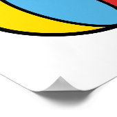 ゲームとスポーツのボール ポスター (角)