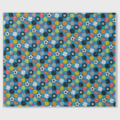 ゲームとスポーツのボール ラッピングペーパー (フラット)