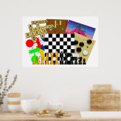 ゲームとパズル週間 ポスター (キッチン)