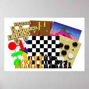 ゲームとパズル週間 ポスター