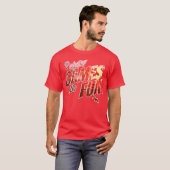 ゲームと楽しみだけのビンテージボーイ Tシャツ (正面フル)