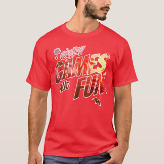 ゲームと楽しみだけのビンテージボーイ Tシャツ