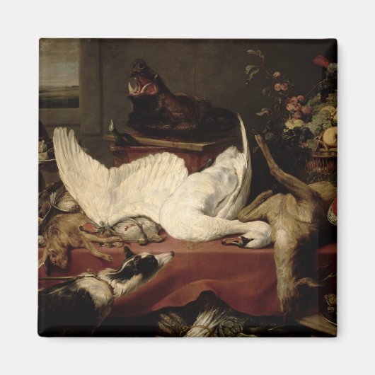 ゲームと貝の静物生活 マグネット (正面)