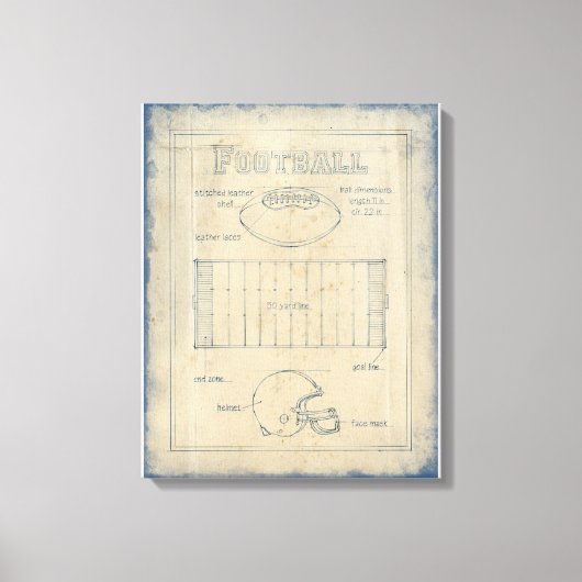 ゲームについて – サッカー キャンバスプリント (正面)