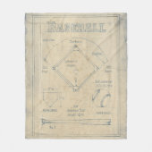 ゲームについて – 野球 フリースブランケット (正面)