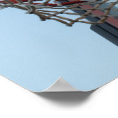 ゲームに入れ！バスケットボールのポスター ポスター (角)