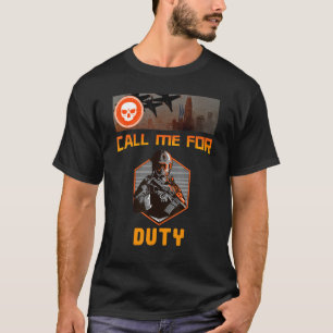 ゲームに勝つコンソールプレイイのために私に義務を求める Tシャツ