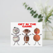 ゲームに参加 ポストカード (スタンド正面)