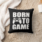 ゲームに生まれて下さい クッション (ブランケット)