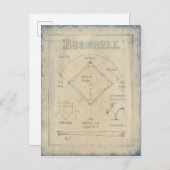 ゲームのすべて - 野球 ポストカード (正面/裏面)