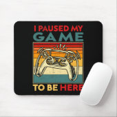 ゲームのためにここに来ました Video Game Controller マウスパッド (マウス)