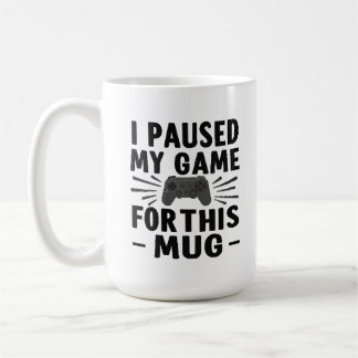 ゲームのためにコーヒーを飲むマグカップ - 面白いゲーマー向けのコーヒーカップ コーヒーマグカップ