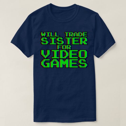 ゲームのために姉妹を交換----- Tシャツ (デザイン正面)